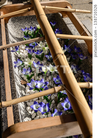 Seimei Shrine - Water basin (water purification pavilion) 138710326