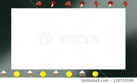 Dark green autumn background horizontal frame (wallpaper, banner, web design) Dark green autumn background horizontal frame (wallpaper, banner, web design) 138710590