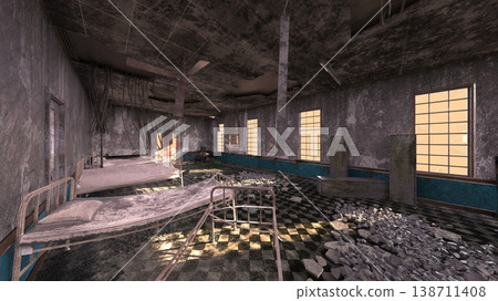 Abandoned Hospital Room Abandoned Hospital Room 138711408