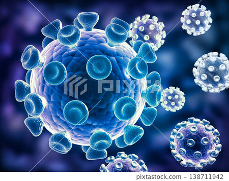 Viruses background Viruses background 138711942