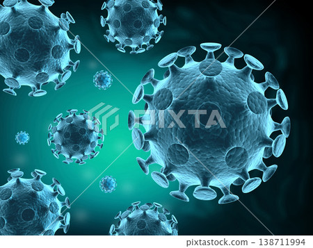Viruses background Viruses background 138711994
