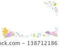 Cute frames for the rainy season 138712186