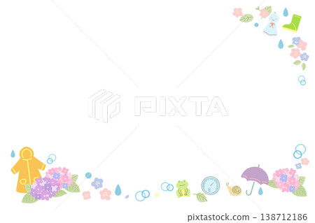 Cute frames for the rainy season Cute frames for the rainy season 138712186