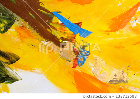 colorful watercolor background. hand painted by brush colorful watercolor background. hand painted by brush 138712598