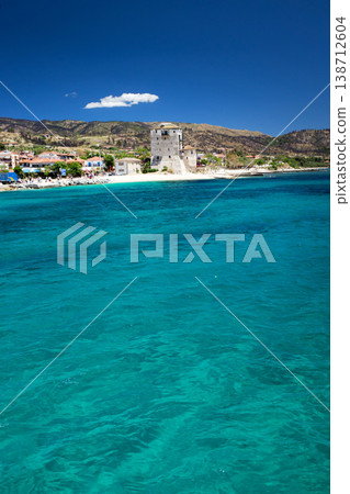 blue sea at the Greece blue sea at the Greece 138712604