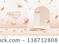 Love ball, Gongmen product display platform, suitable for Women's Festival, Mother's Day, Lover's Day, Anniversary Day, Wedding, etc. Broad and wide announcement sea report material. 138712808