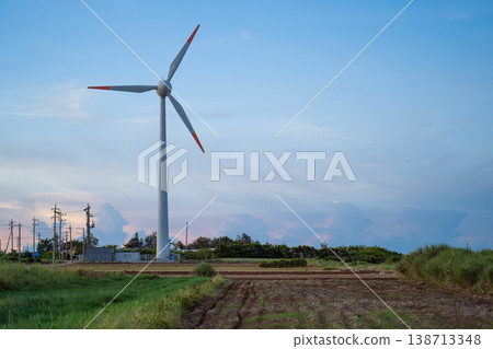沖繩偏遠島嶼的風力發電景觀 138713348