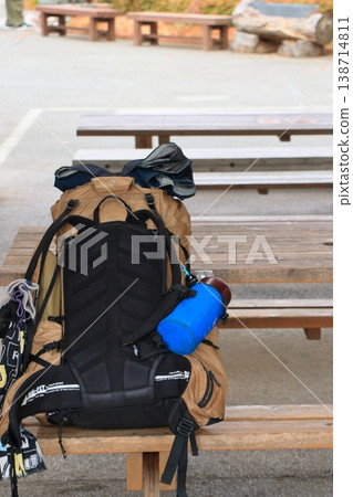 Hiker's backpack Hiker's backpack 138714811