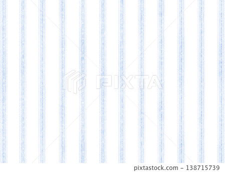 水彩風格細條紋背景 - 藍色 水彩風格細條紋背景 - 藍色 138715739