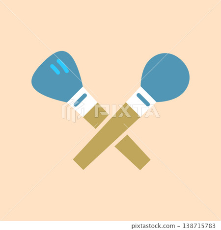 simple makeup brush icon simple makeup brush icon 138715783