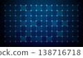 Grid Tech Blue Pattern With Line Square Data Interface Hud Elements. 138716718