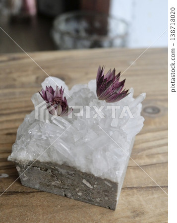 乾花和水晶 乾花和水晶 138718020
