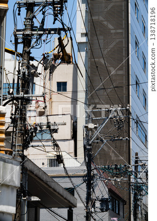 電線桿 138718196