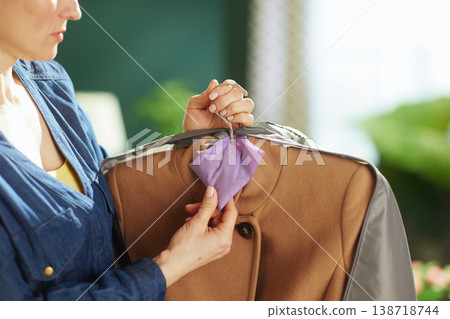 Meticulous Wardrobe Care with Sachet and Garment Bag 138718744