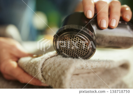 Removing Pilling from a Grey Winter Coat 138718750