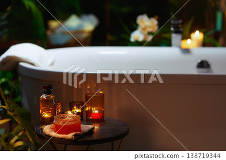Home Spa Setup for Ultimate Relaxation Home Spa Setup for Ultimate Relaxation 138719344