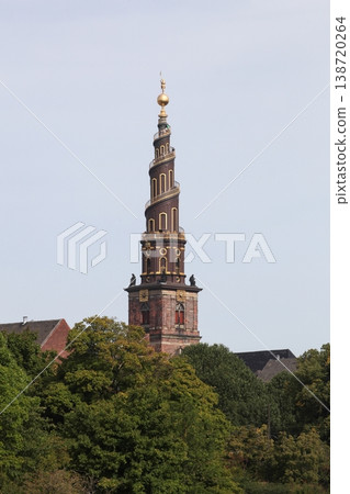 View of the church of our saviour in Copenhagen, Denmark View of the church of our saviour in Copenhagen, Denmark 138720264