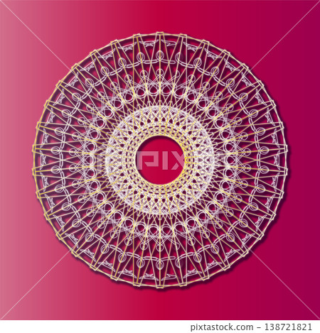 Antique embroidered lace 138721821