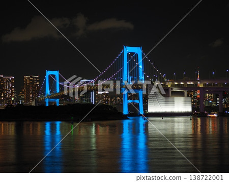 與橋樑的夜視圖 與橋樑的夜視圖 138722001