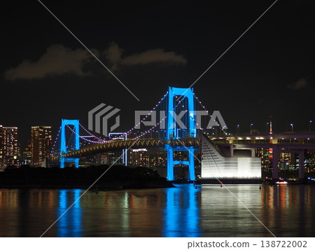 Night view with bridge Night view with bridge 138722002