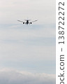 A passenger plane soaring into the sky and copy space: an image of business leaps and growth. 138722272