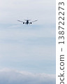 A passenger plane soaring into the sky and copy space: an image of business leaps and growth. 138722273