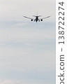 A passenger plane soaring into the sky and copy space: an image of business leaps and growth. 138722274