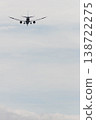 A passenger plane soaring into the sky and copy space: an image of business leaps and growth. 138722275