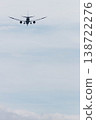 A passenger plane soaring into the sky and copy space: an image of business leaps and growth. 138722276