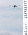 A passenger plane soaring into the sky and copy space: an image of business leaps and growth. 138722277