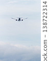 A passenger plane soaring into the sky and copy space: an image of business leaps and growth. 138722314