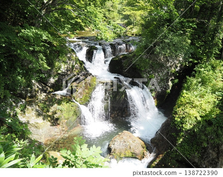 A view of Sankai Falls in Date City A view of Sankai Falls in Date City 138722390