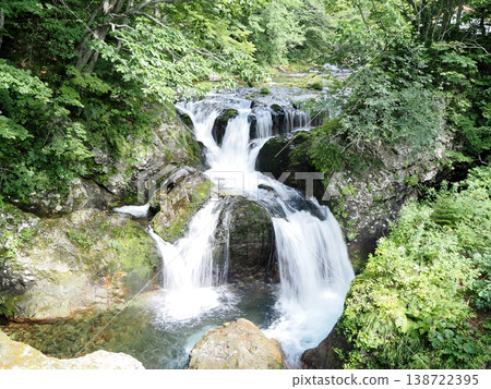 A view of Sankai Falls in Date City A view of Sankai Falls in Date City 138722395