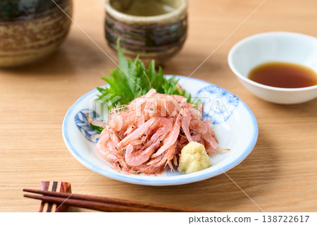 Fresh Sakura Shrimp from Shizuoka Prefecture 138722617