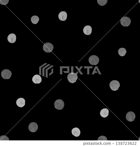 Seamless pattern in irregular art polka children is print dots for textiles and surface design Seamless pattern in irregular art polka children is print dots for textiles and surface design 138723622