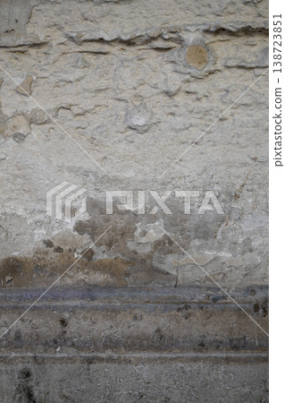 Weathered stone wall texture on London building Weathered stone wall texture on London building 138723851