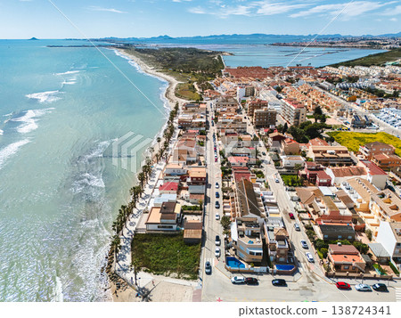 Aerial view of Lo Pagan. Murcia, Spain 138724341