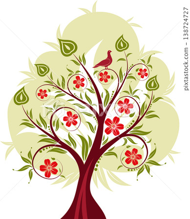 Stylized Tree 138724727