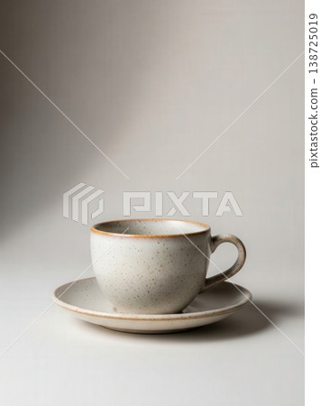 Classy tea gathering emphasizing artisan craftsmanship details 138725019