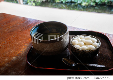 Kanzarashi and matcha, specialties of Shimabara 138725560