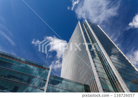 Financial district with modern skyscrapers Financial district with modern skyscrapers 138726057