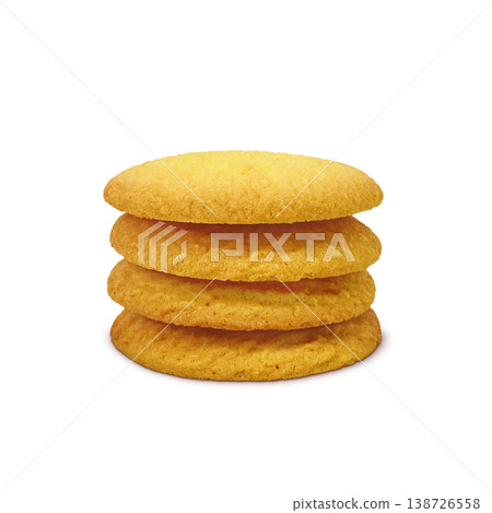 Realistic Cookie Illustrations 138726558
