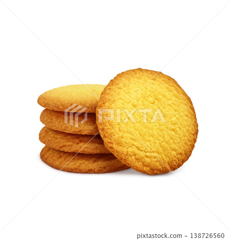 Realistic Cookie Illustrations Realistic Cookie Illustrations 138726560