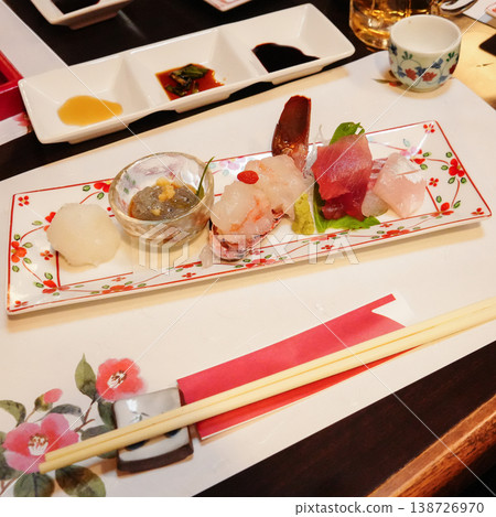 Japanese cuisine - Assorted sashimi Japanese cuisine - Assorted sashimi 138726970