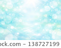 一張清新的藍色抽象背景圖，可用於夏季廣告和橫幅。 138727199