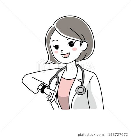 Smiling female doctor 1-2 Smiling female doctor 1-2 138727672