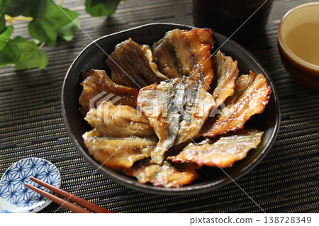 Grilled horse mackerel Grilled horse mackerel 138728349