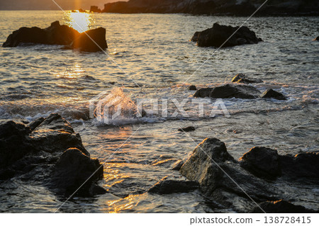 Kanagawa Prefecture, Manazuru Peninsula, Banbaura Coast Kanagawa Prefecture, Manazuru Peninsula, Banbaura Coast 138728415