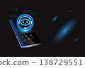 AI agents and chatbot technology concept. 138729551