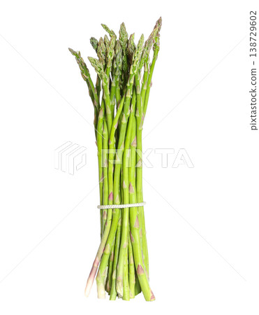 Fresh green asparagus bunch Fresh green asparagus bunch 138729602